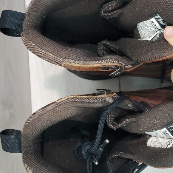 Sorel Mens Avalanche Waterproof Outdoor Leather High Top Rubber boots shoes sz 8 - Picture 6 of 14